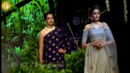 SHAMITA SHETTY ON RAMP FOR MANALI JAGTAP SWAROVSKI JEWELLERY