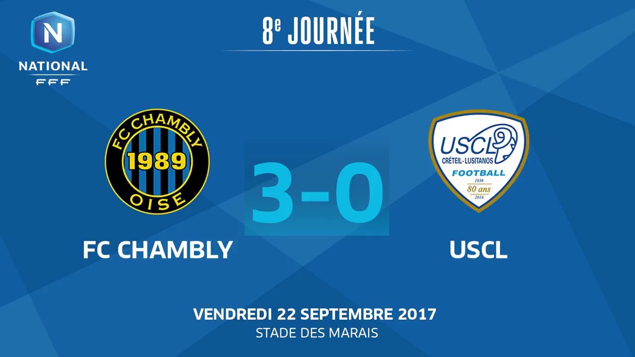 Chambly 3 - 0 USCL (J8 S17/18)