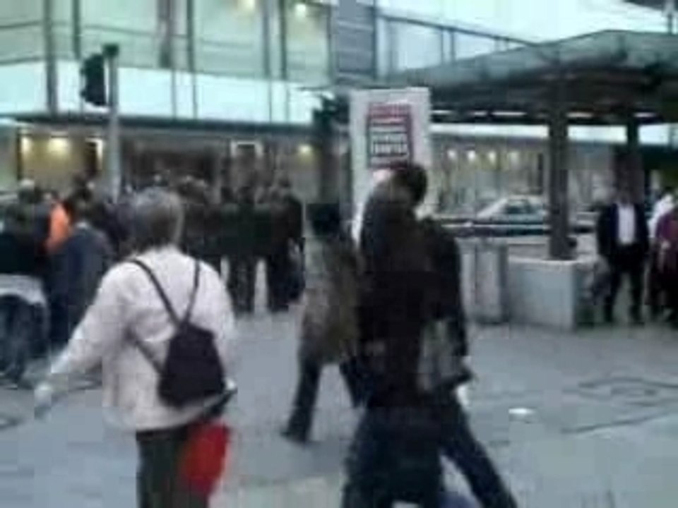 Sandwichmen- Aktion VOS MM Ensdorf