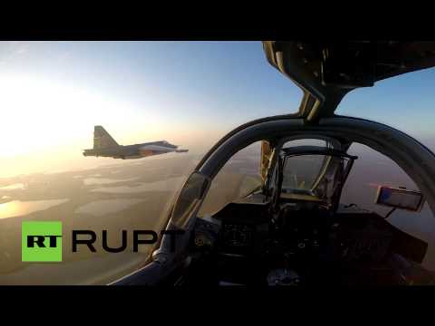 RAW: GoPro video from inside cockpit of Russian SU-25SM3 - video Dailymotion