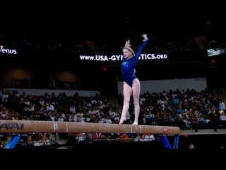 Brittany Rogers - Balance Beam - 2009 Tyson American Cup - NBC