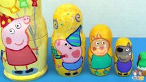 Peppa Pig Nesting Matryoshka Dolls, Stacking Cups with George, Bubble Guppies, Minnie Mouse / TUYC