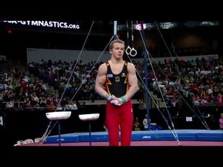 Fabian Hambuechen - Pommel Horse - 2009 Tyson American Cup -
