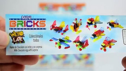Huevos Sorpresa de Mini Bloques.Mini Brikcs Surprise Eggs