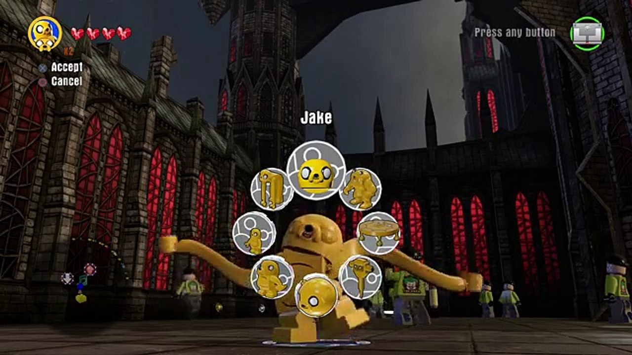 All 8 Jake The Dog Transformations! - Adventure Time Team Pack - Lego Dimensions Year 2