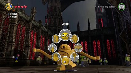 All 8 Jake The Dog Transformations! - Adventure Time Team Pack - Lego Dimensions Year 2