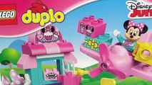 LEGO DUPLO MINNIES CAFE with Mickey Mouse, Donald Duck, The Lion Guard and Spongebob TOY Surprises