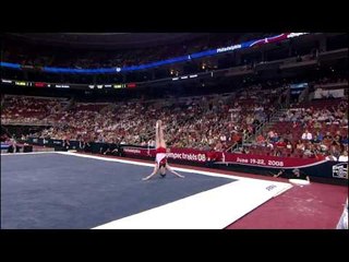 Morgan Hamm - Floor Exercise - 2008 Olympic Trials - Day 1 - Men