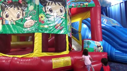 Disney Cars Lightning McQueen GIANT SLIDE Indoor Playground