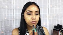 Zendaya Inspired Makeup Tutorial | Brown Smokey Eye   Light Brown/Nude Lips
