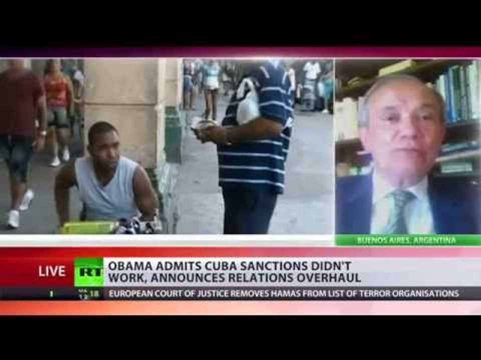 'Normalization with Cuba is a sign of global American weakness' - Adrian Salbuchi