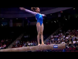 Mattie Larson - Balance Beam - 2008 Visa Championships - Day 1