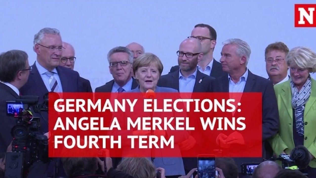 German Chancellor Angela Merkel re-elected for...