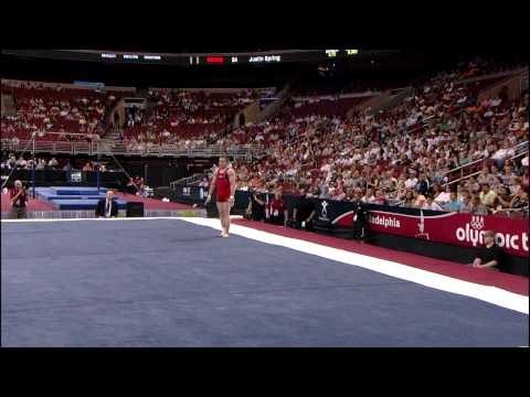 Jonathan Horton - Floor Exercise - 2008 Olympic Trials - Day 1 - Men