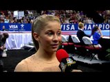 Shawn Johnson Interview - 2008 Visa Championships - Women -