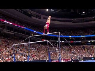 Shawn Johnson - Uneven Bars - 2008 Olympic Trials - Day 1