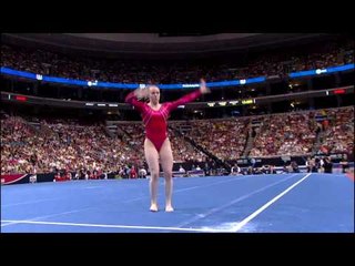 Chellsie Memmel - Floor Exercise - 2008 Olympic Trials - Day 1