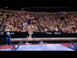 Bridget Sloan - Balance Beam - 2008 Olympic Trials - Day 1