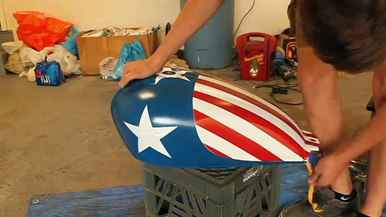 Vintage Americana Cafe Racer