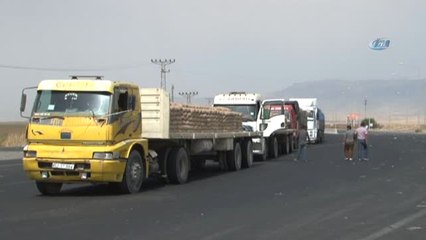 Habur Sınır Kapısı'nı Kullanan Tır Şoförleri Tedirgin