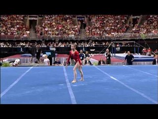 Ivana Hong - Floor Exercise - 2008 Olympic Trials - Day 2
