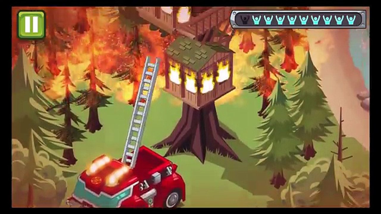 Transformers Rescue Bots vs LEGO Juniors Create & Cruise Kids Cartoon Games