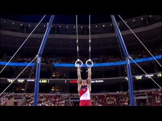 David Durante - Still Rings - 2008 Olympic Trials - Day 1 - Men