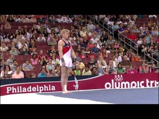Justin Spring - Floor Exercise - 2008 Olympic Trials - Day 1 - Men