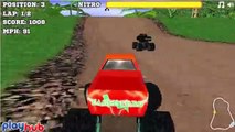 Monster Truck Games Videos for Kids YouTube Gameplay 10 Cool Truck Games by Toypals.tv