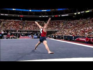 Joseph Hagerty - Floor Exercise - 2008 Olympic Trials - Day 2 - Men