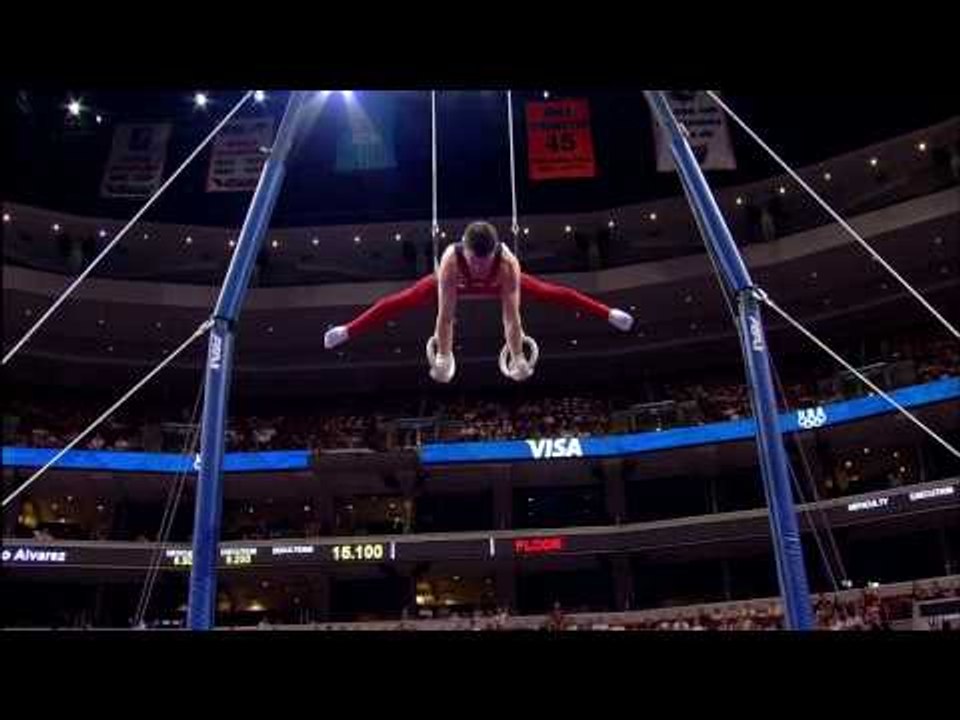 Joseph Hagerty - Still Rings - 2008 Olympic Trials - Day 2 - Men