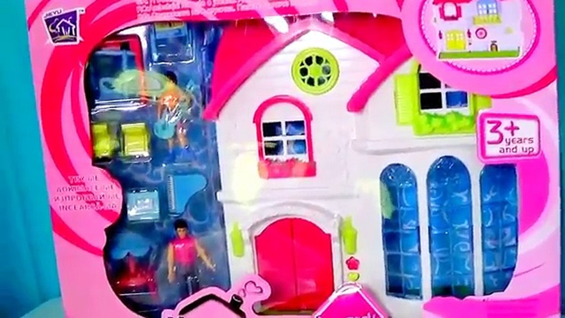 play doh barbie doll house