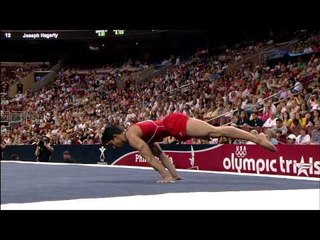 Raj Bhavsar - Floor Exercise - 2008 Olympic Trials - Day 2 - Men