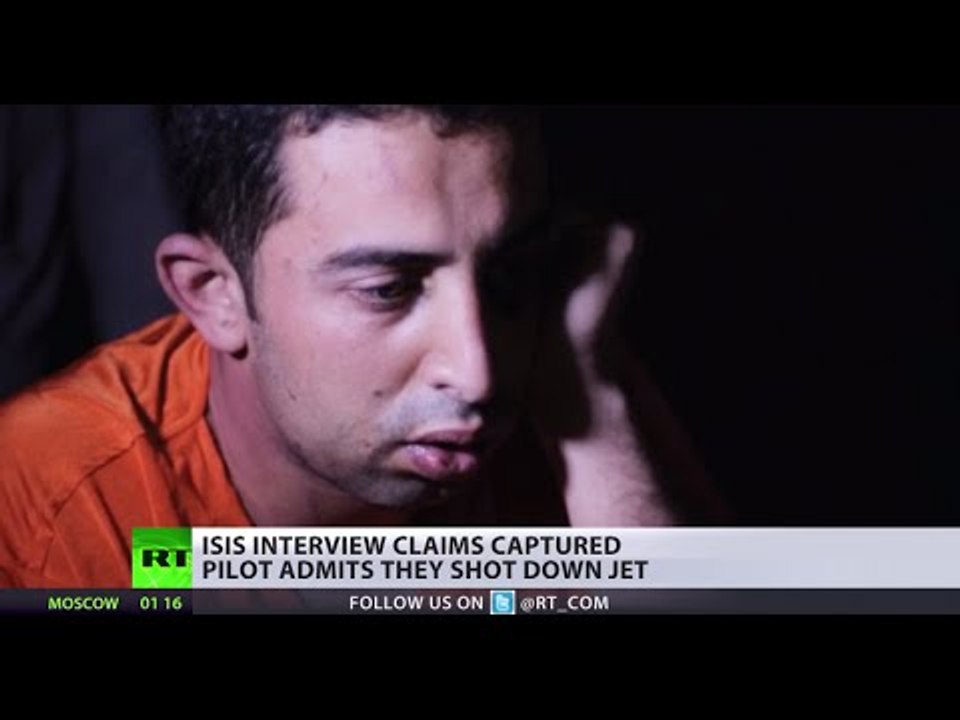 Game changer for coalition? Pilot captured by ISIS claims militants downed his jet