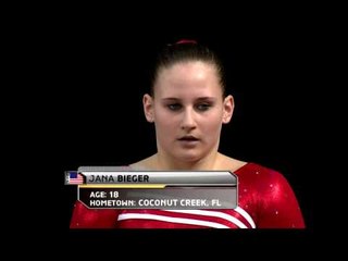 Jana Bieger - Vault - 2008 Pacific Rim Championships