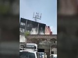 Effondrement des bâtiments au Mexique