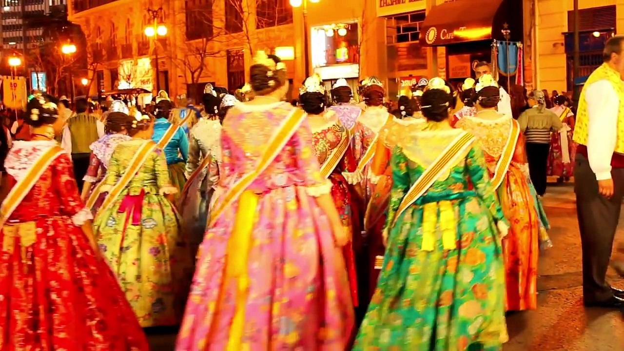 Fallas de Valence en Espagne