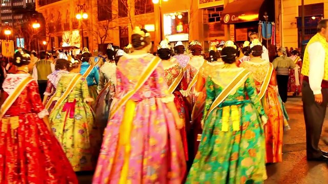 Fallas de Valence en Espagne