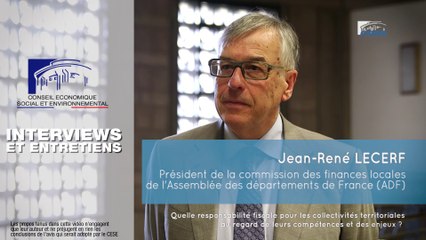 Questions à Jean-René LECERF (ADF) - Fiscalité locale - cese