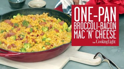 One-Pan Broccoli-Bacon Mac 'N' Cheese