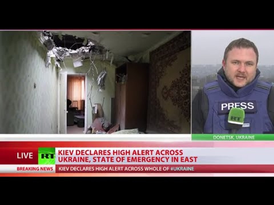 Kiev declares country wide ‘high alert’, ‘State of emergency’ in E. Ukraine