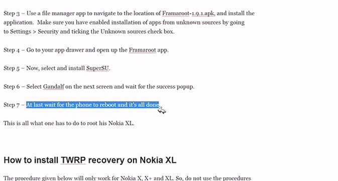How To Root Nokia XL and Install TWRP Recovery Tips & Guide