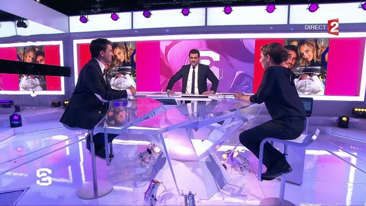 Stade 2 : le clin d'oeil à Clémentine Sarlat qui a accouché d'une petite fille