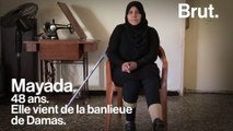 Interrogée par Handicap International, elle raconte la guerre en Syrie