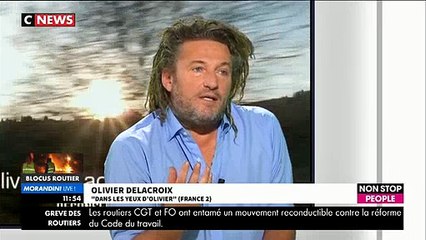Dans "Morandini Live" sur CNews, Olivier Delacroix ému en évoquant la disparition de son fils - VIDEO