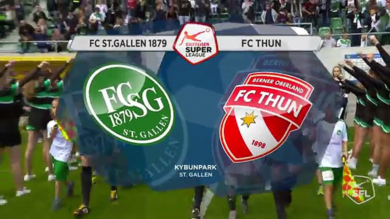 St.Gallen 3:0 Thun (Swiss Super League. 24 September)