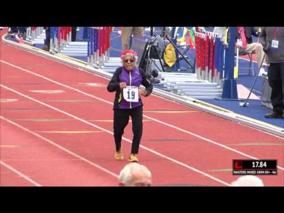 Ida Keeling Sets World Record At Penn Relays For 100+ 100m