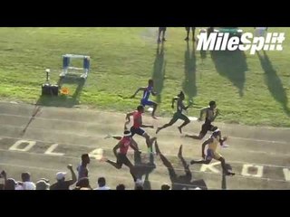 Anthony Schwartz Runs 10.37 100m Into Headwind!