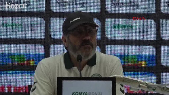 Atiker Konyaspor - Teleset Mobilya Akhisarspor maçının ardından