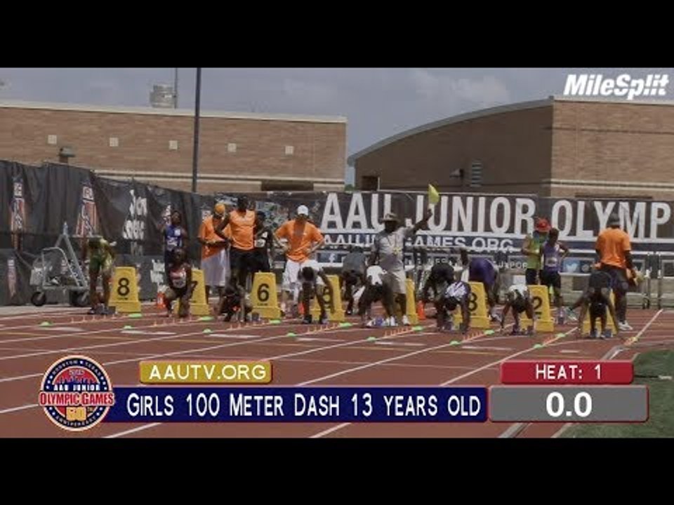 Tamari Davis Wins AAU Junior Olympic 100m